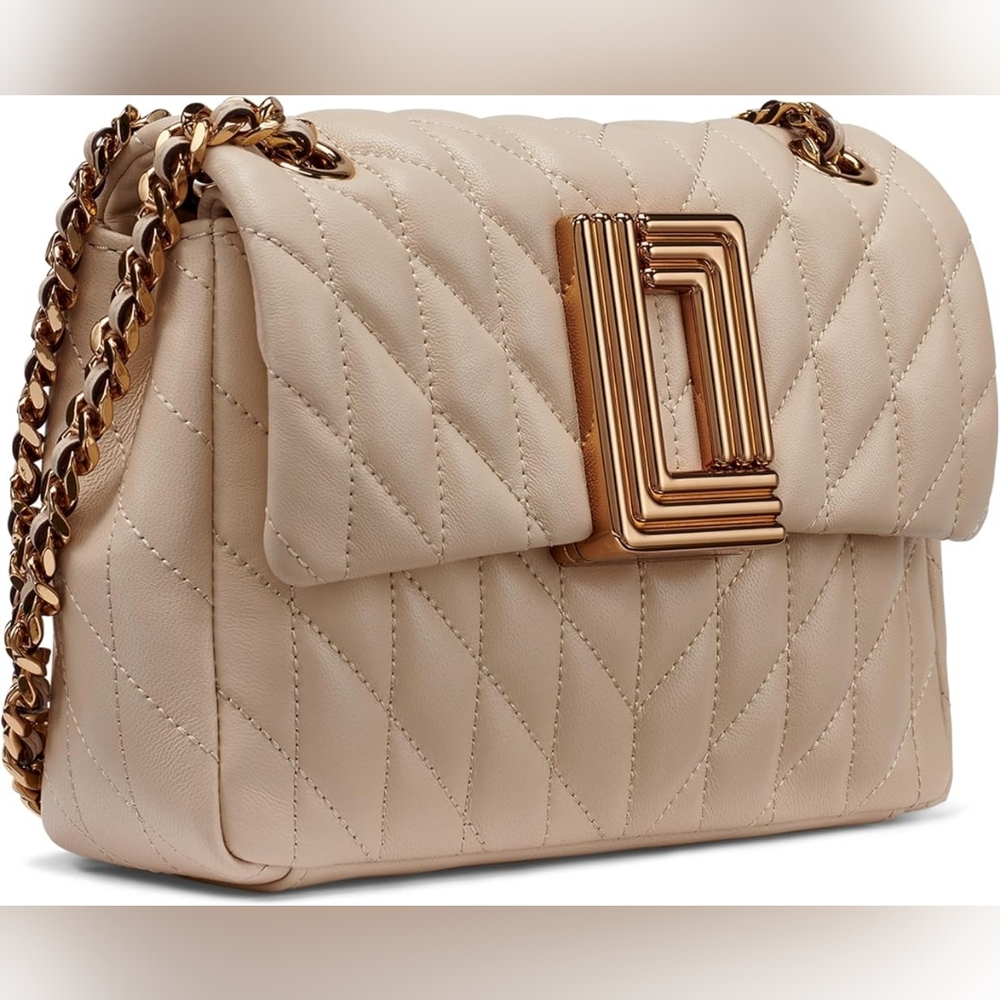 NWT Karl Lagerfeld Paris Leather Crossbody Bag